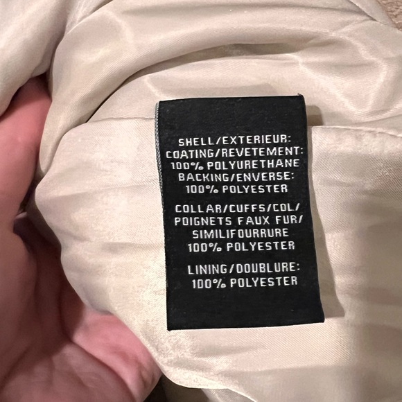 House of Harlow 1960 Vegan Leather/ Faux Fur Coat - Picture 10 of 10